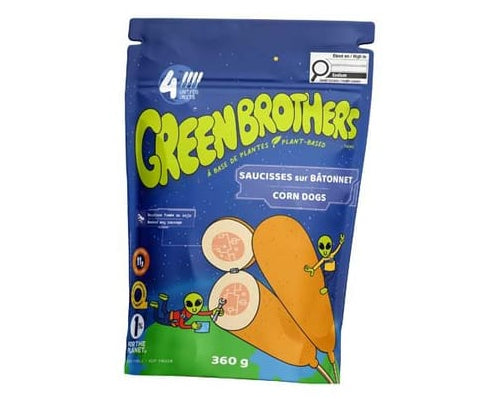 Green Brothers Corn Dogs / 360g
