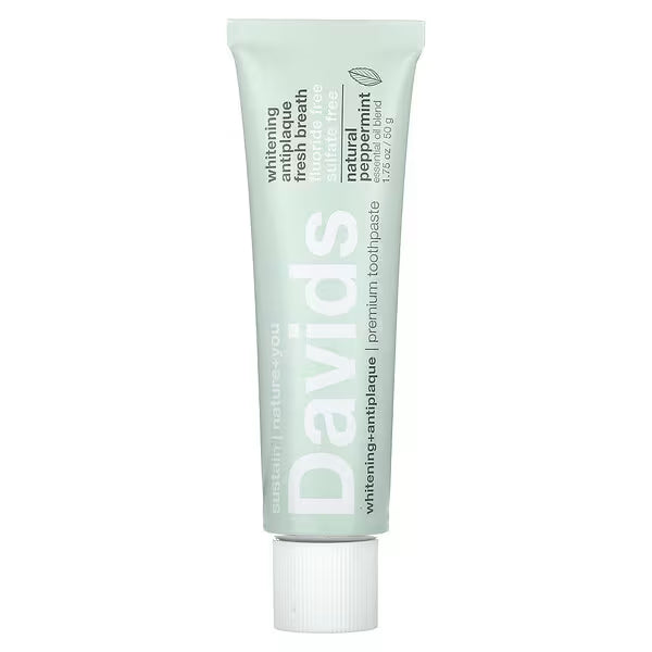 Davids Toothpaste Natural Peppermint / 113g