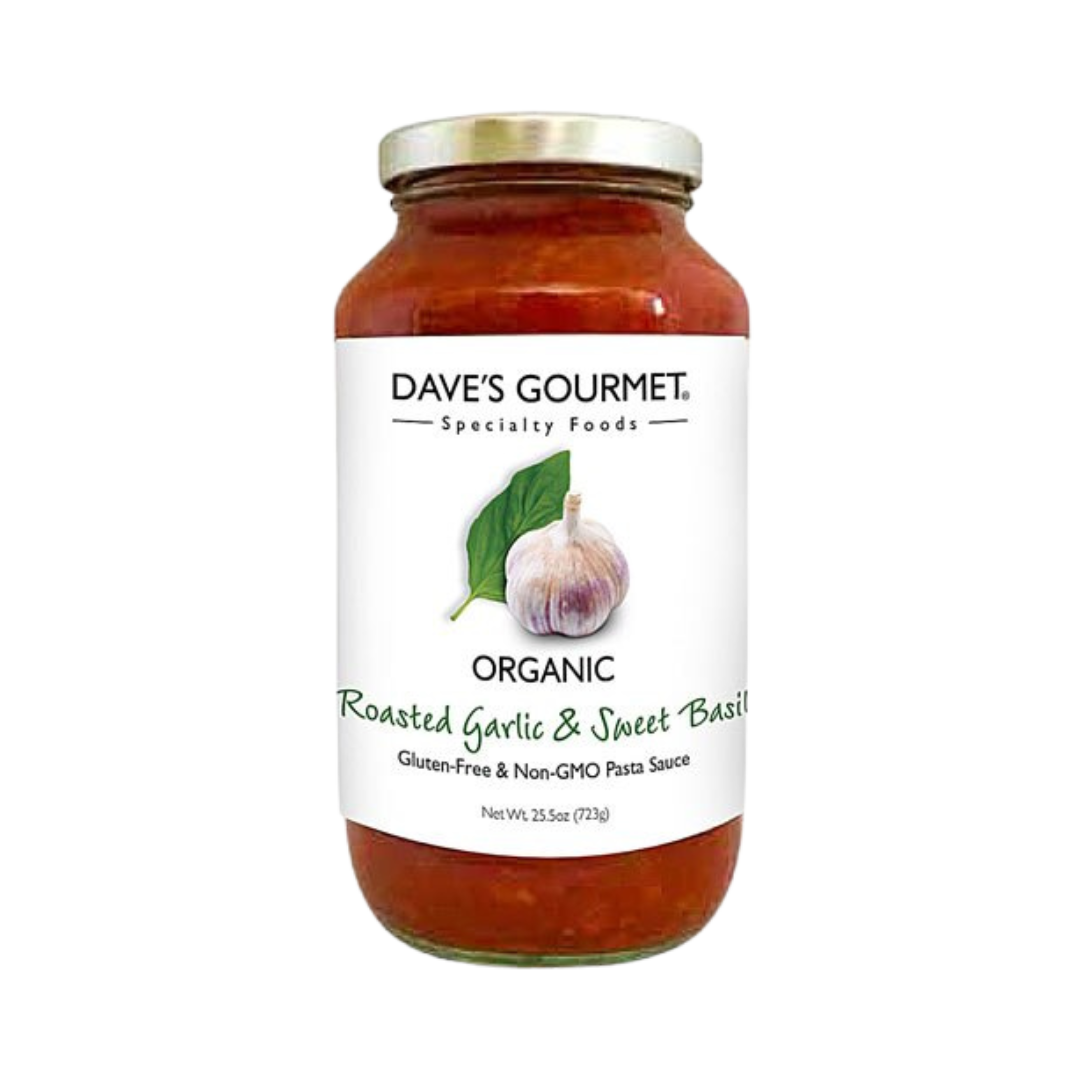 Dave's Gourmet Roasted Garlic & Basil / 709ml