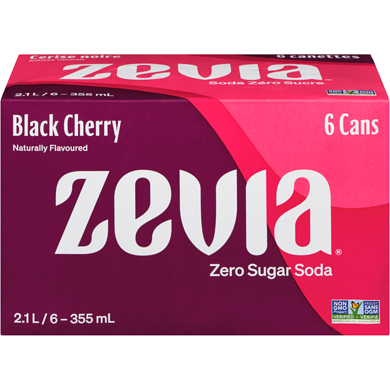 Zevia Black Cherry Pack / 6x355ml