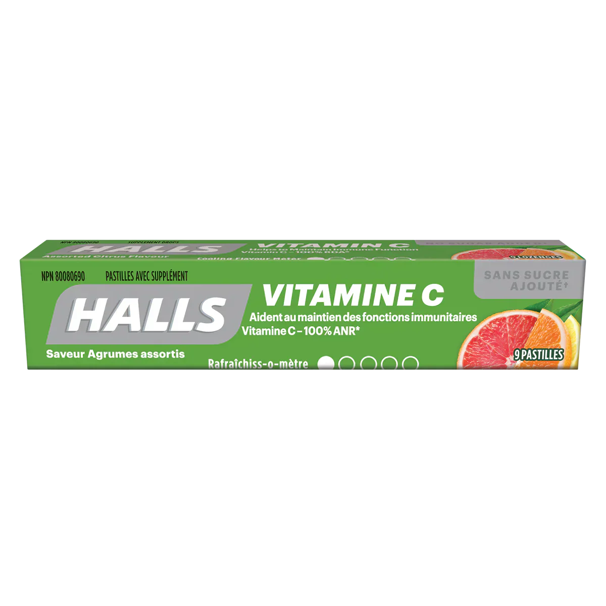 Halls Vitamin C / 9ct