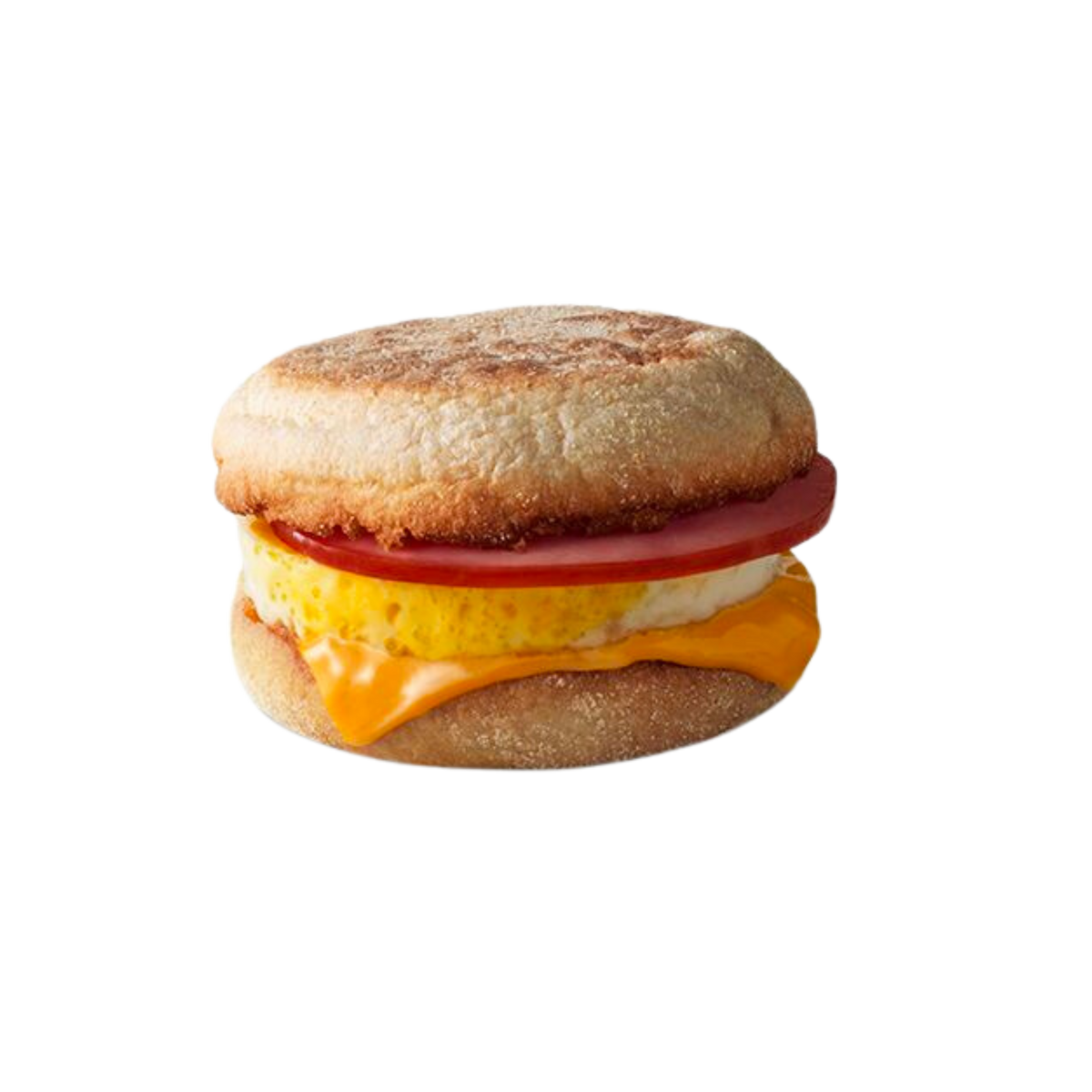 Ham and Egg English Muffin