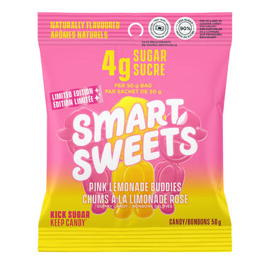 SmartSweets Candy Pink Lemonade Chums / 50g