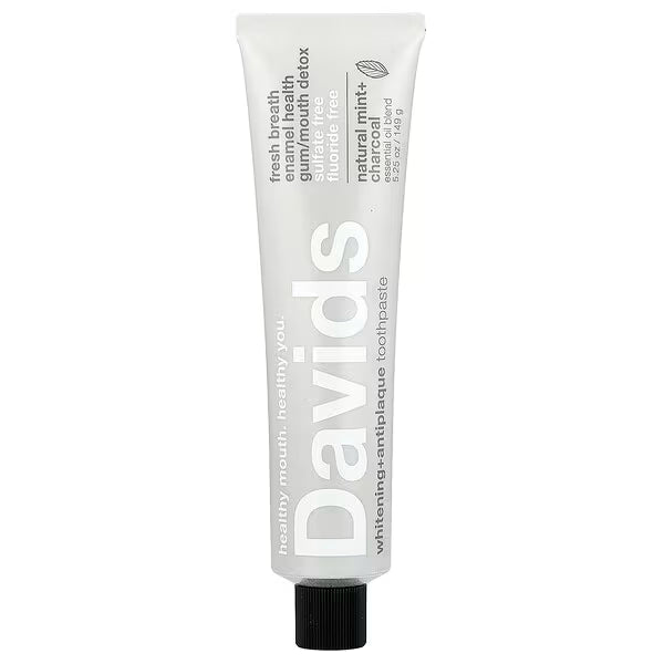 Davids Toothpaste Charbon et Menthe / 149g