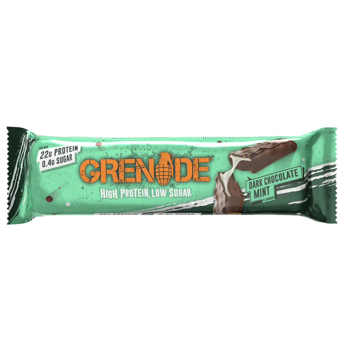 Grenade Bar Dark Chocolate & Mint / 60g