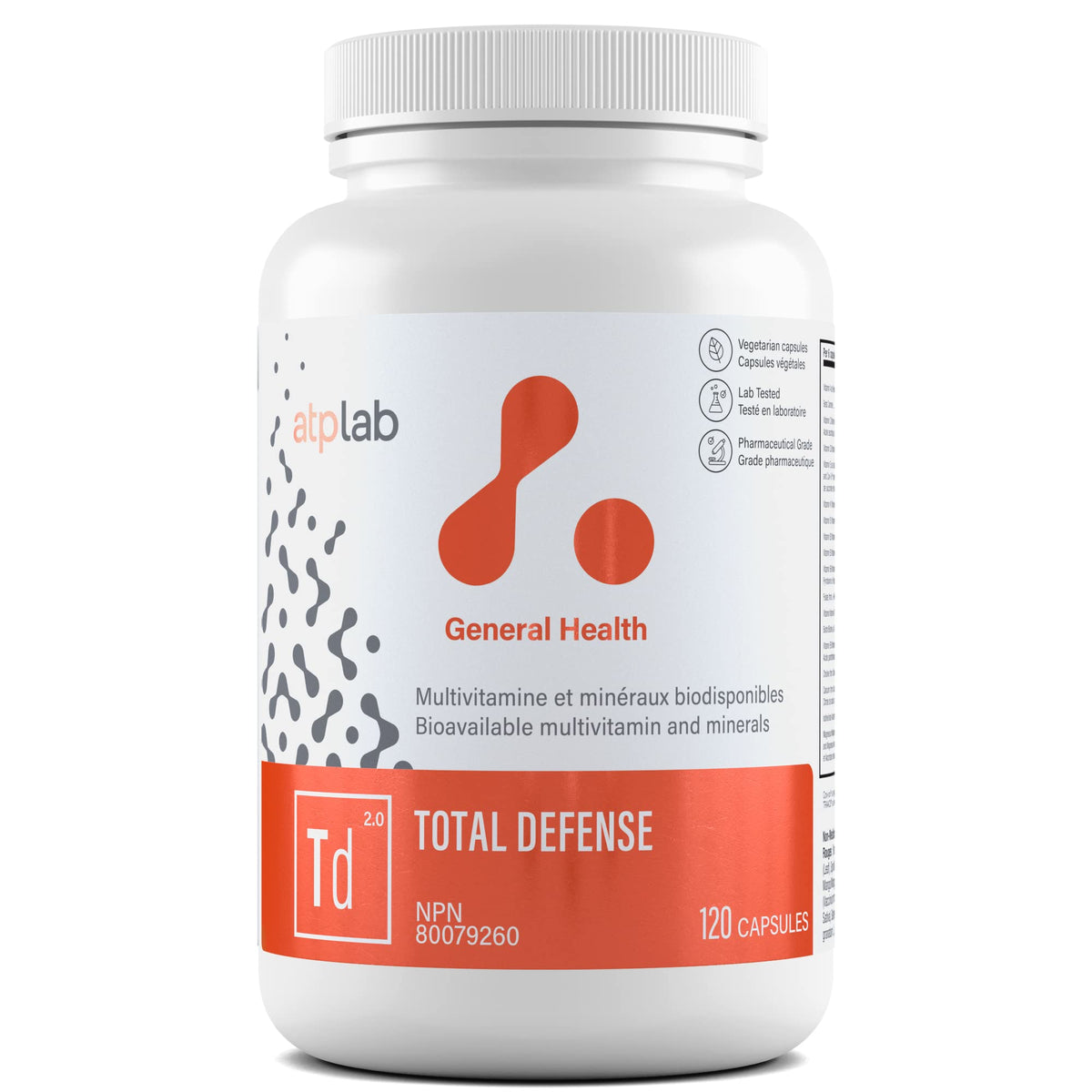 Atp Lab Total Defense / 120ct