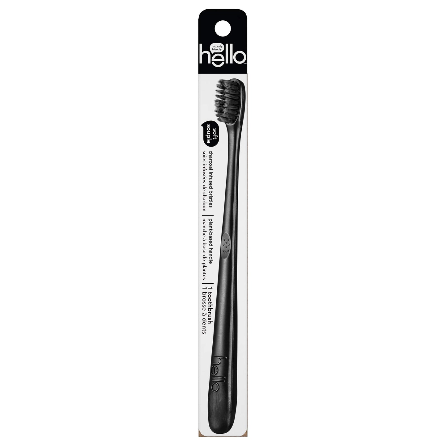 Hello Charcoal Toothbrush / 1ct