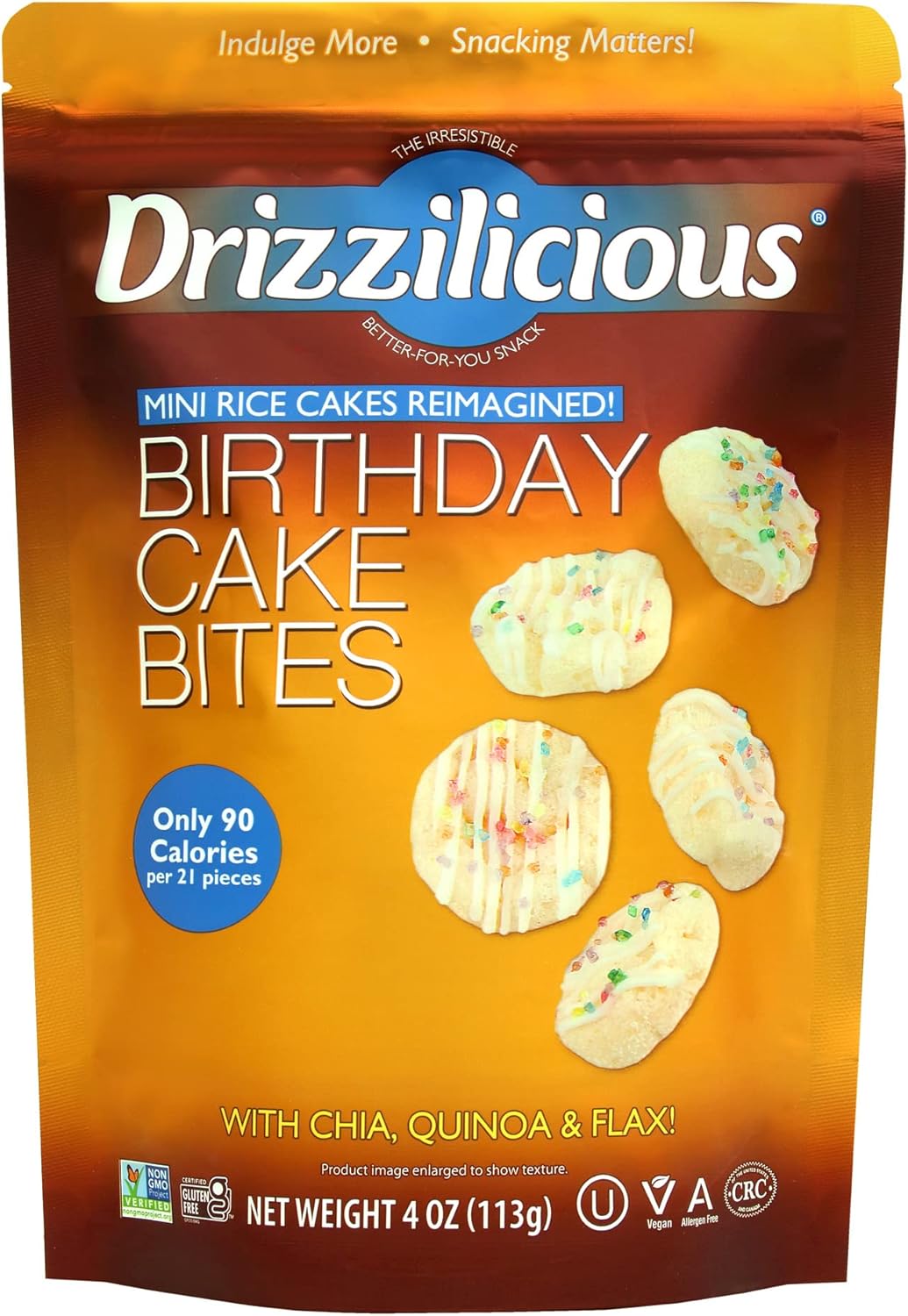 Drizzilicious Birthday Cake Bites / 113g