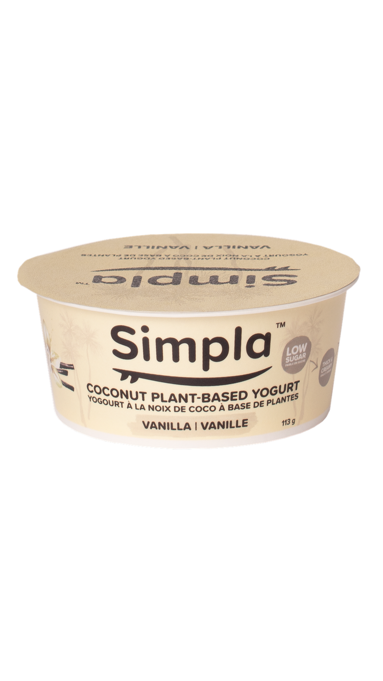 Simpla Coconut Vanilla Yogurt / 113g