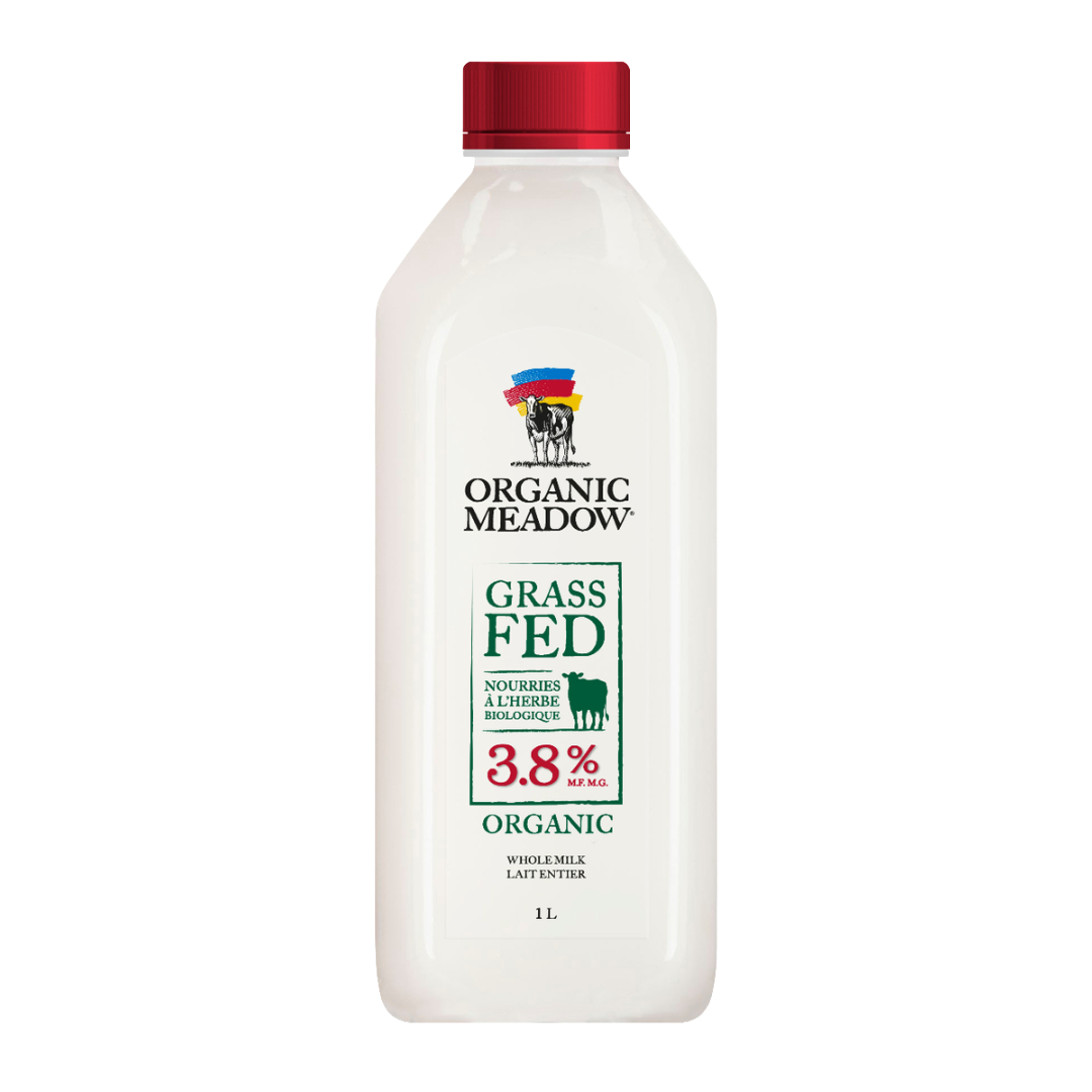 Organic Meadow 3.8% Milk / 1L