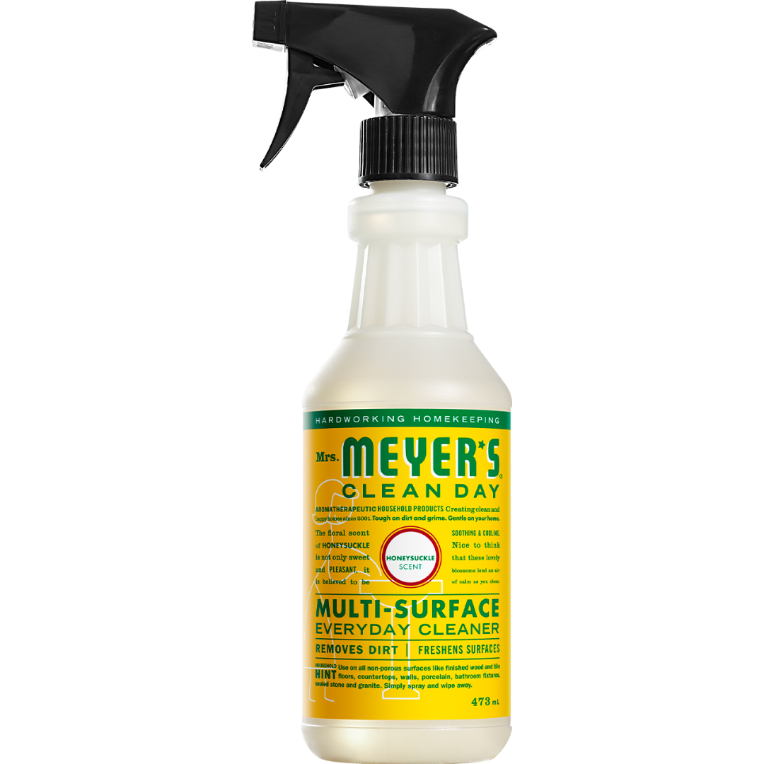 Mrs. Meyers Honeysuckle Multi-Surface Cleaner/6 pack