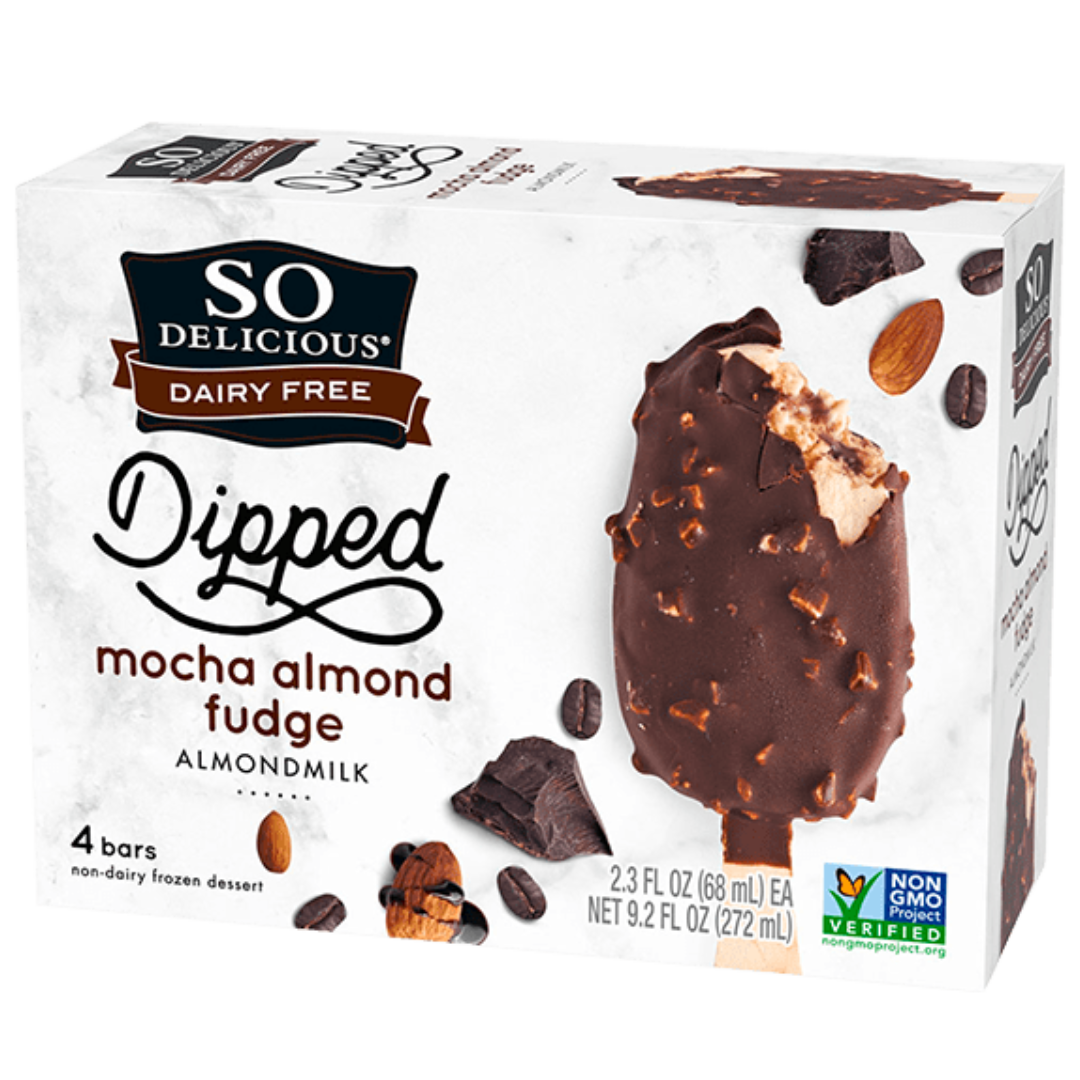 So Delicious Almond Ice Cream dipped in Mocha and Fudge / 263g
