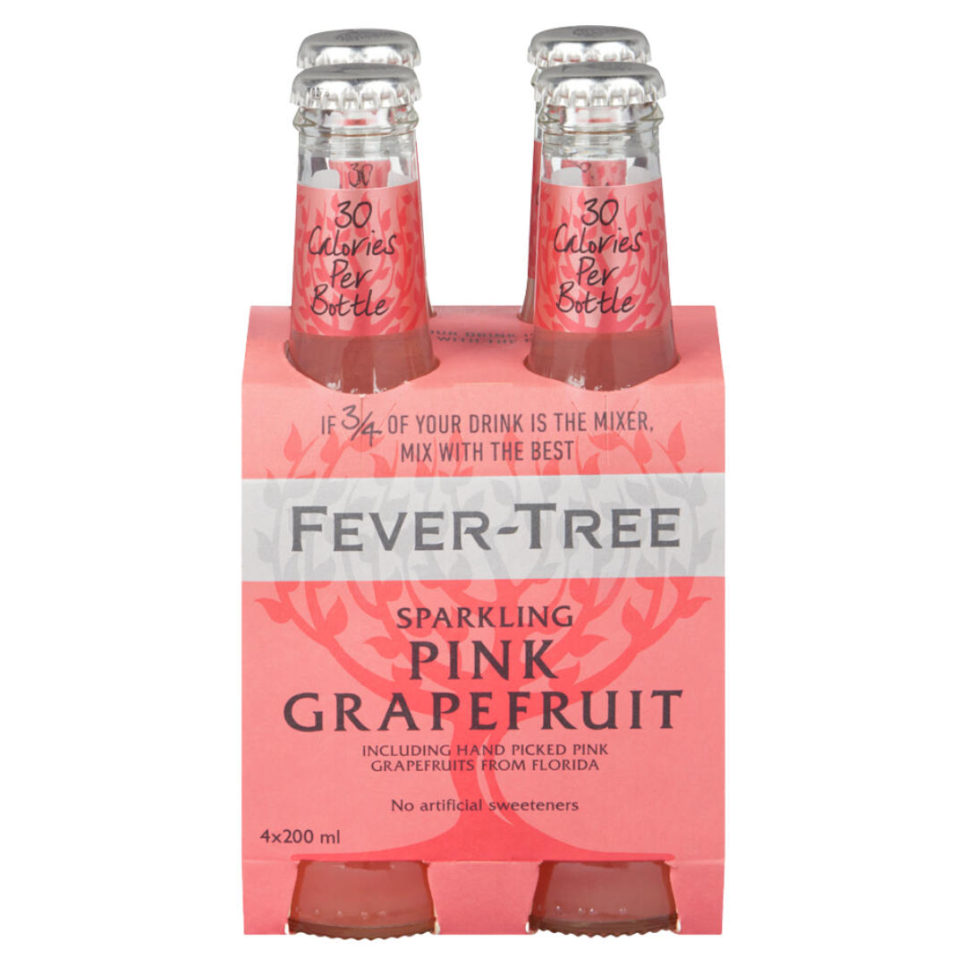 Fever Tree Sparkling Pink Grapefruit / 4x200ml