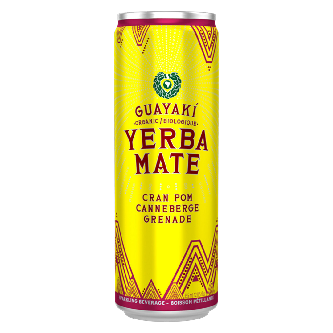 Guayaki Sparkling Yerba Mate Cranberry Pomegranate / 355ml