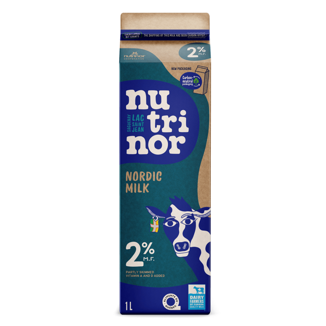 BIO Nutrinor Nordique Nutripur Milk 2% / 1L