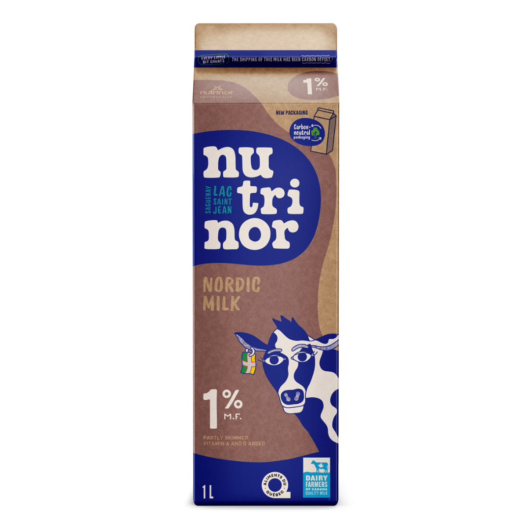 BIO Nutrinor Nordique Nutripur Milk 1% / 1L