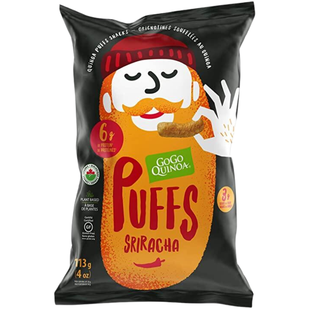 Gogo Quinoa Puffs with Sriracha / 113g