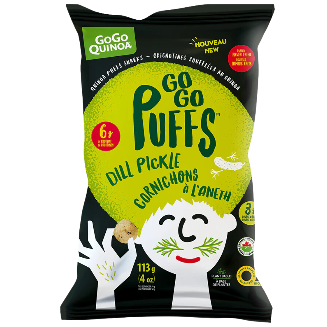 Gogo Quinoa Dill Pickle Puffs / 113g