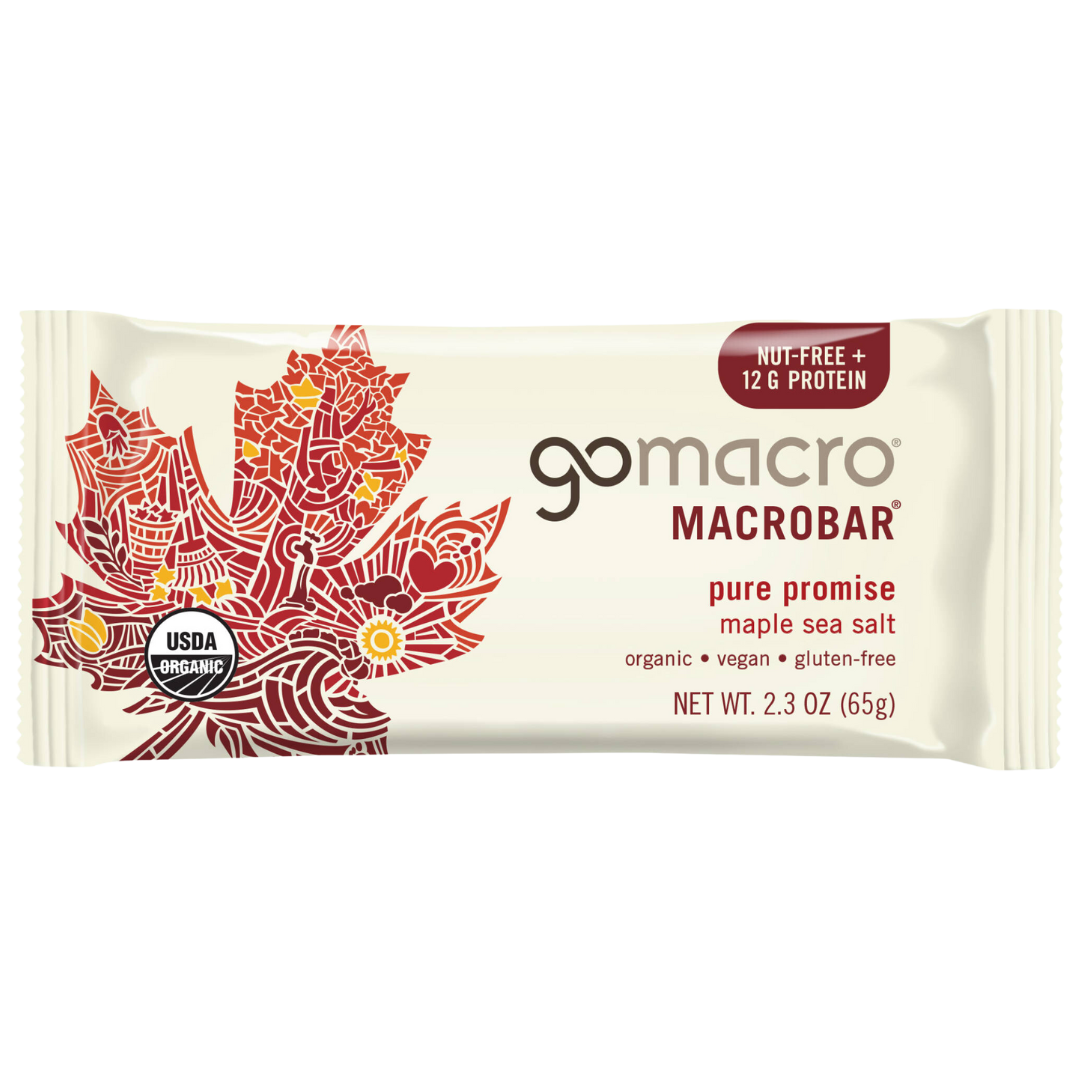 Go Macro Maple and Sea Salt Bar / 65g