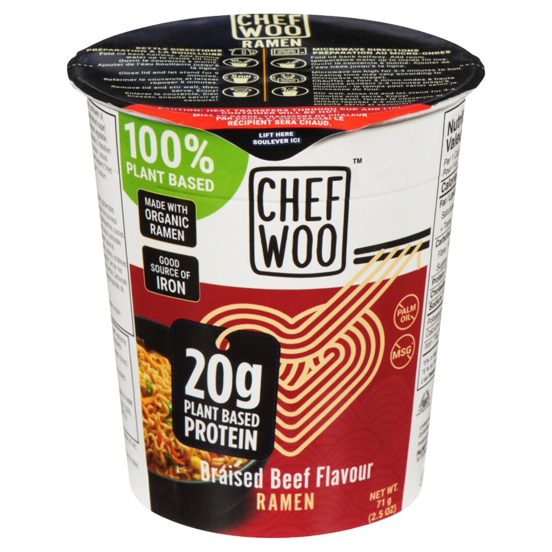 Chef Woo Braised Beef Flavor Ramen /71g