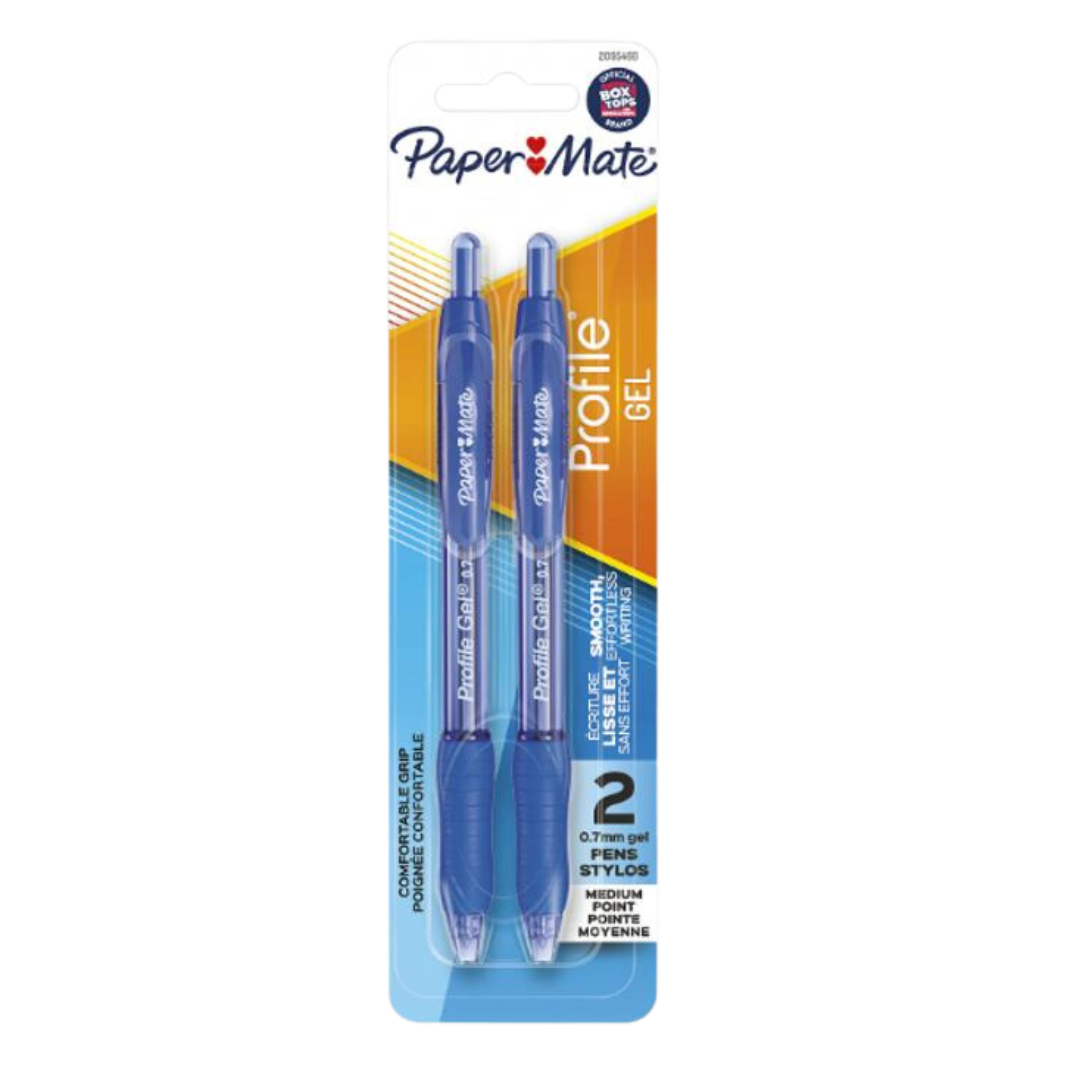 Bic Glide Pens Blue/2 ct