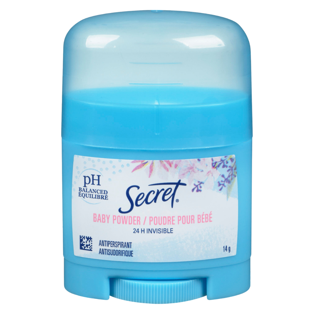 Secret Invisible Antiperspirant/Deodorant Baby Powder 14g