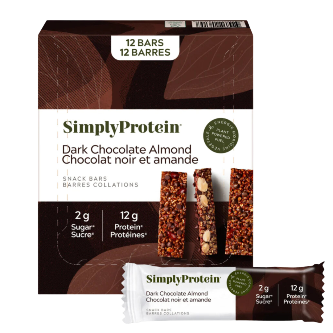 Simply Protein Bar Dark Chocolate Almond /40g