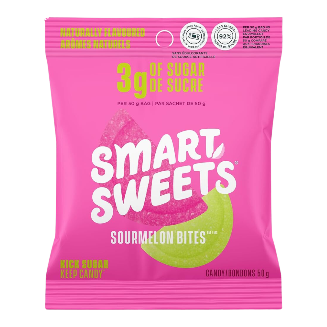 SmartSweets Sour Watermelon Candies / 50g