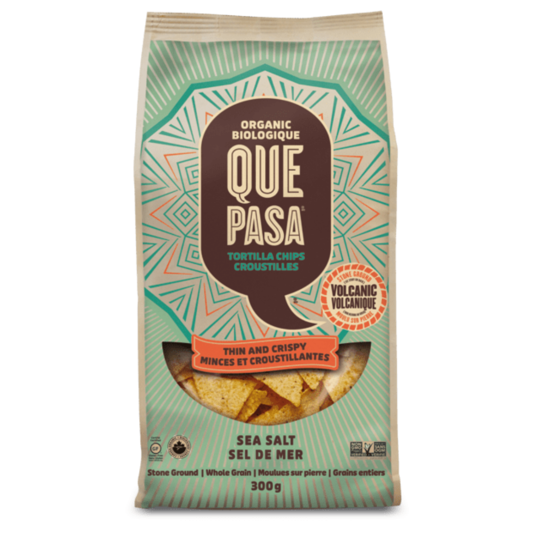 Que Pasa Thin Tortilla Chips with Sea Salt / 300g