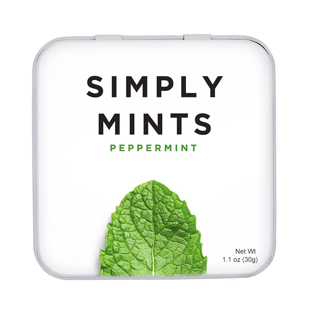 Simply Gum Peppermint Mints / 30g