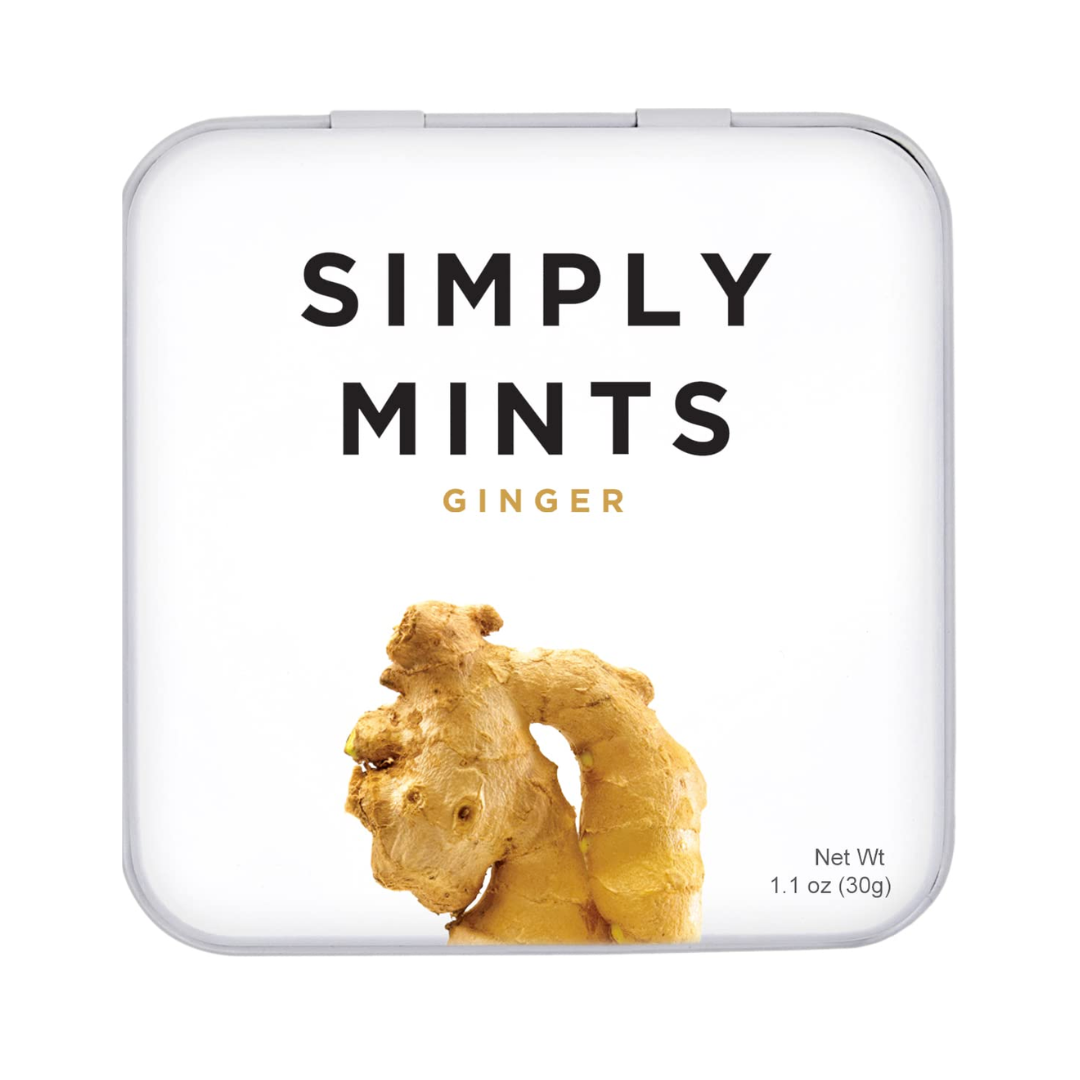 Simply Gum Natural Ginger Mints / 30g