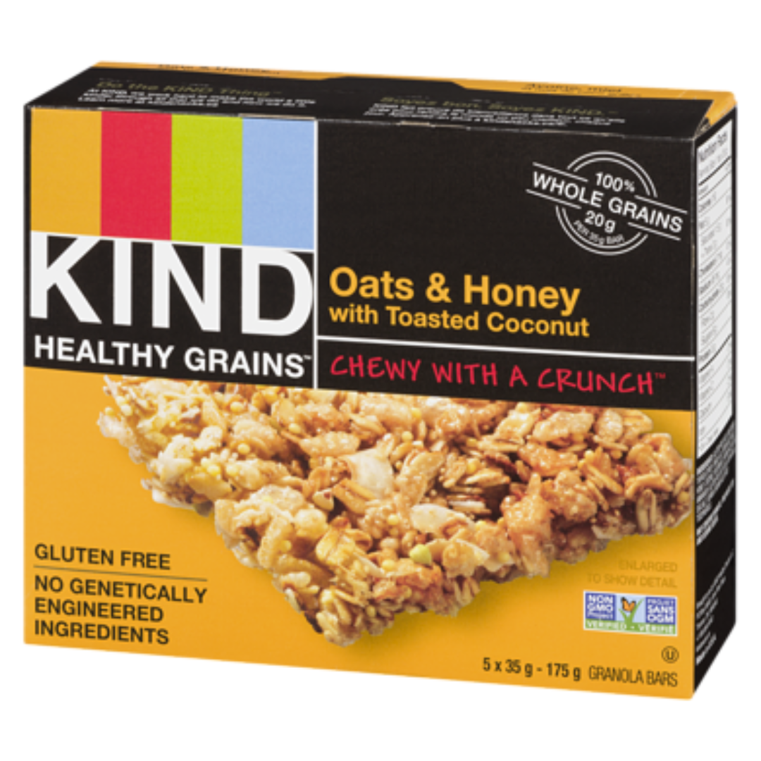 Kind Honey Oat Bars with Toasted Coconut / 5*35g