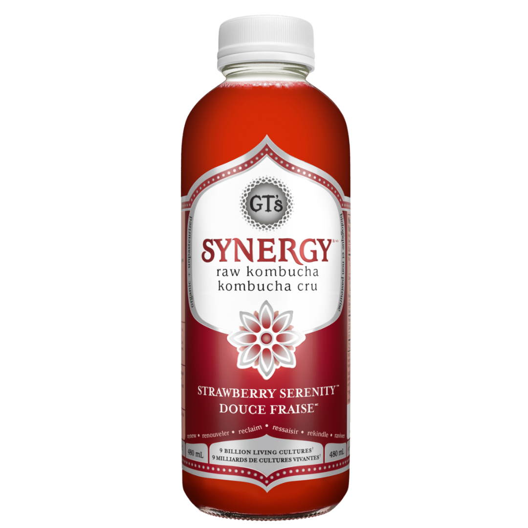 Gt's Kombucha Serene Strawberry / 480ml