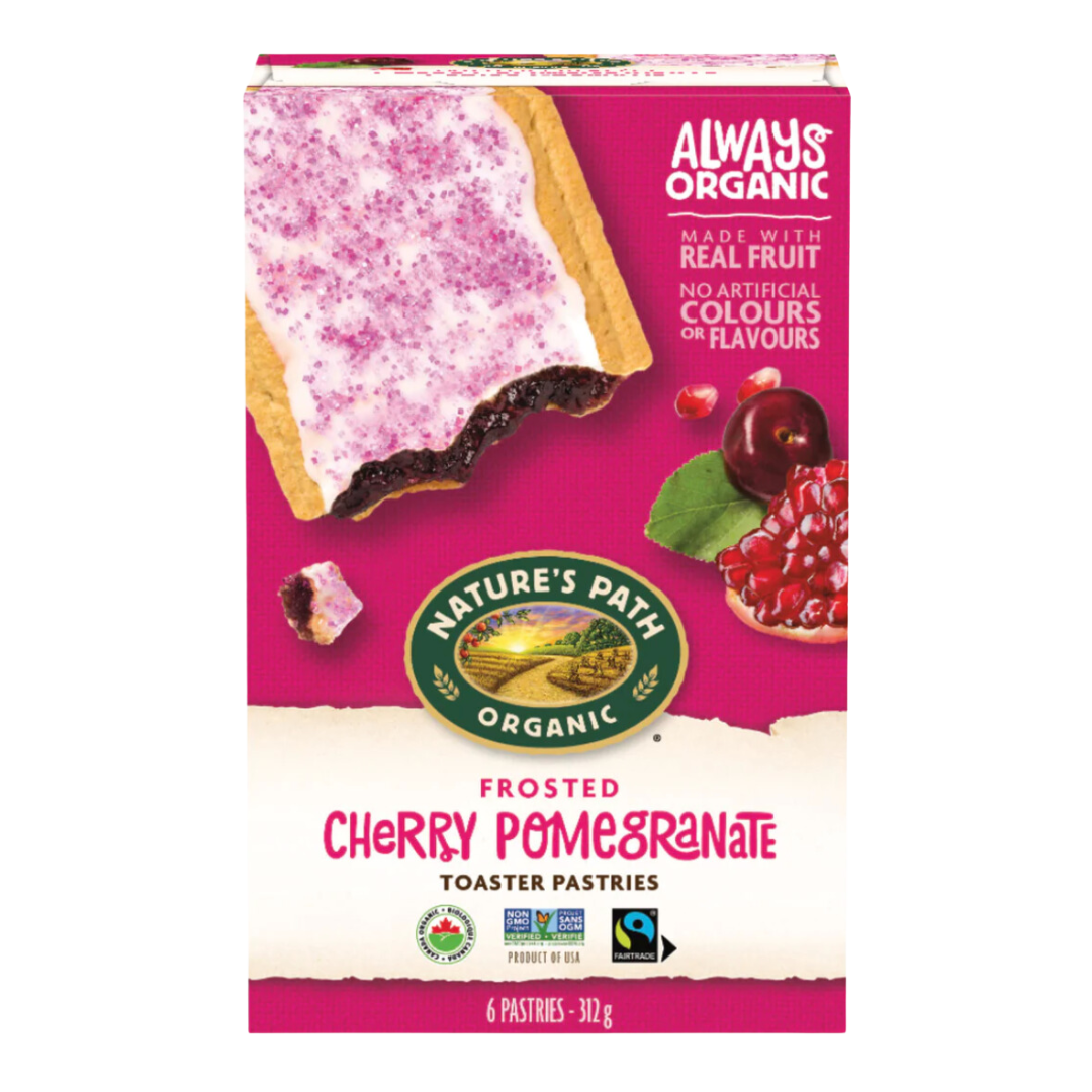 Nature's Path Cherry & Pomegranate Toaster Pastries / 312g