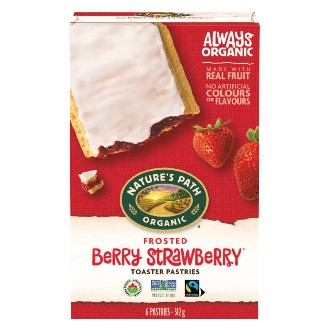 Nature's Path Strawberry & Berry Toaster Pastries / 312g