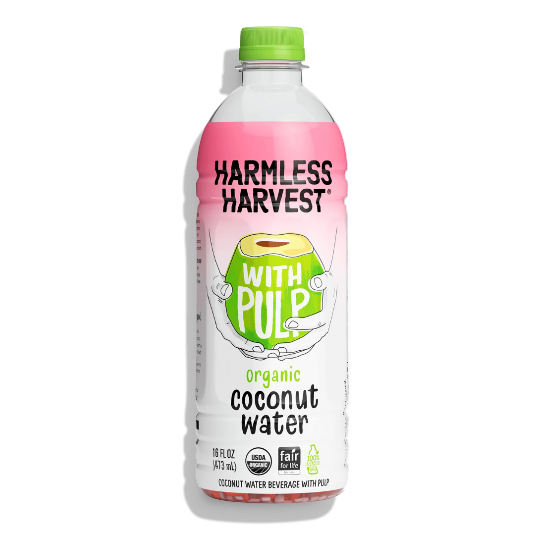 Harmless Harvest Coconut Water with Pulp / 473 ml