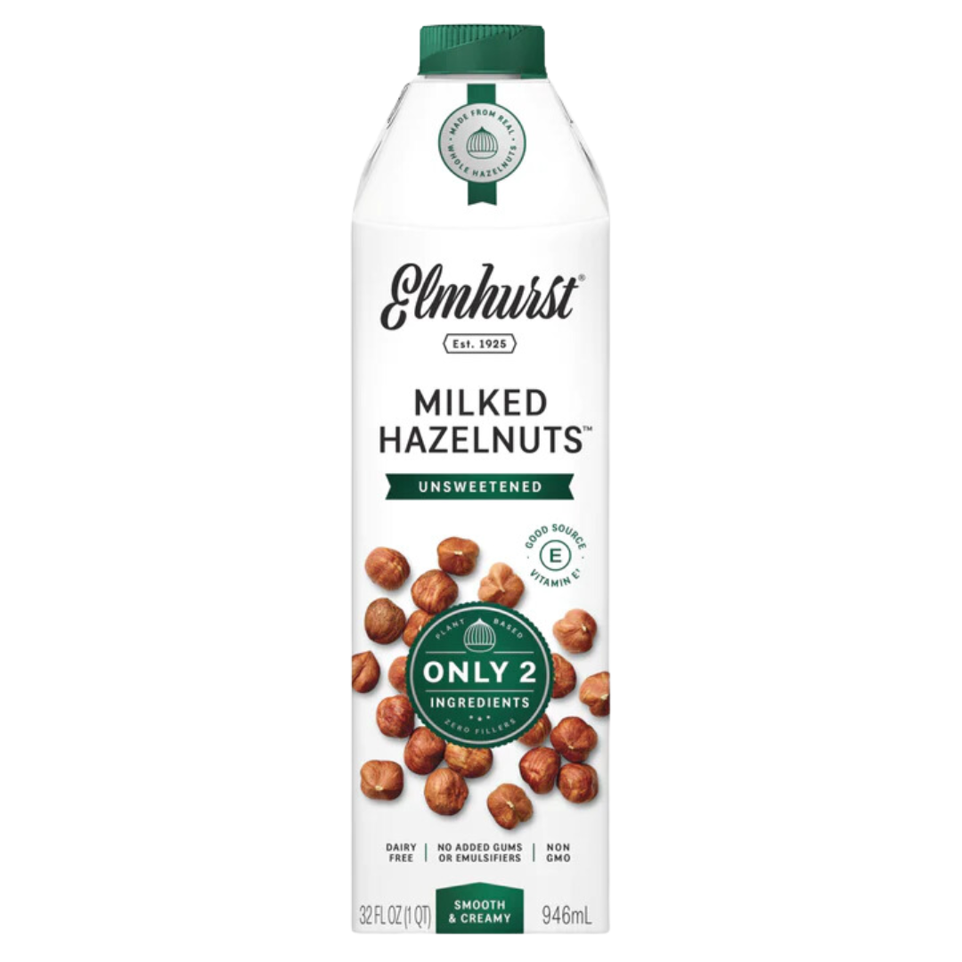 Elmhurst Unsweetened Hazelnut Milk / 946 ml