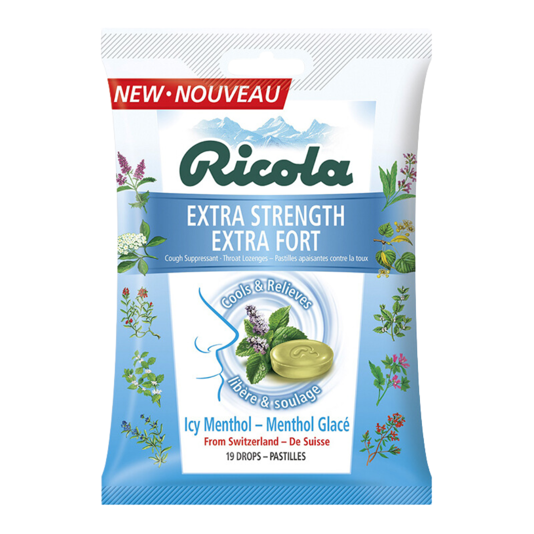 Ricola Menthol Ice Extra Strong / 19ct