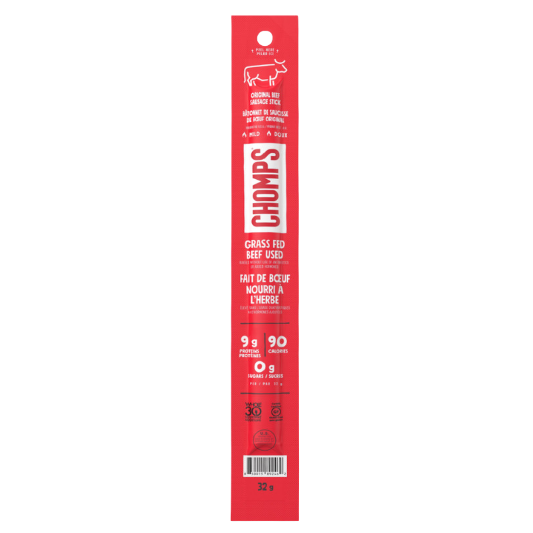 Chomps Original Beef Sausage Stick / 32g