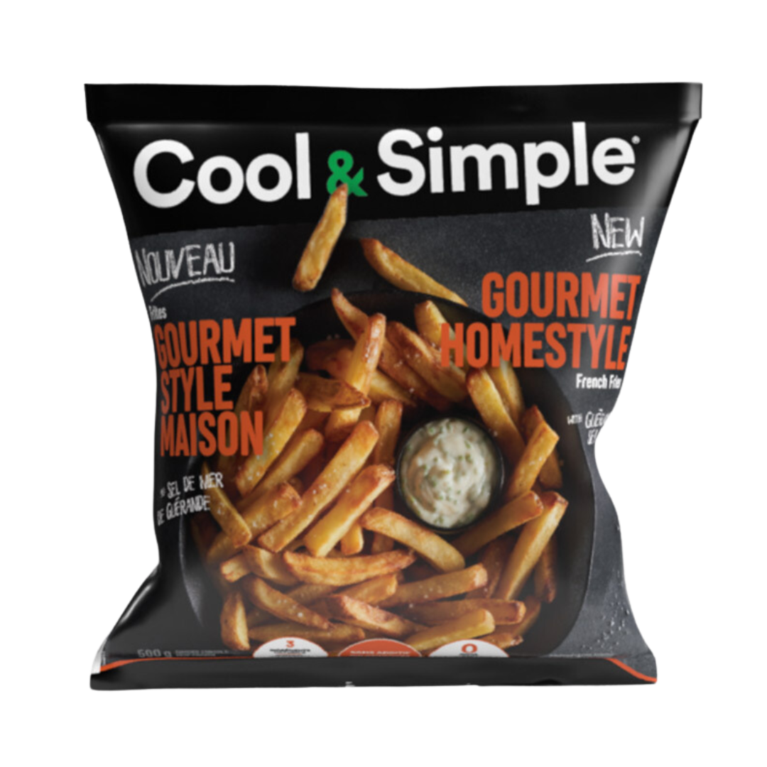 Cool & Simple Gourmet Home Style Fries / 500g