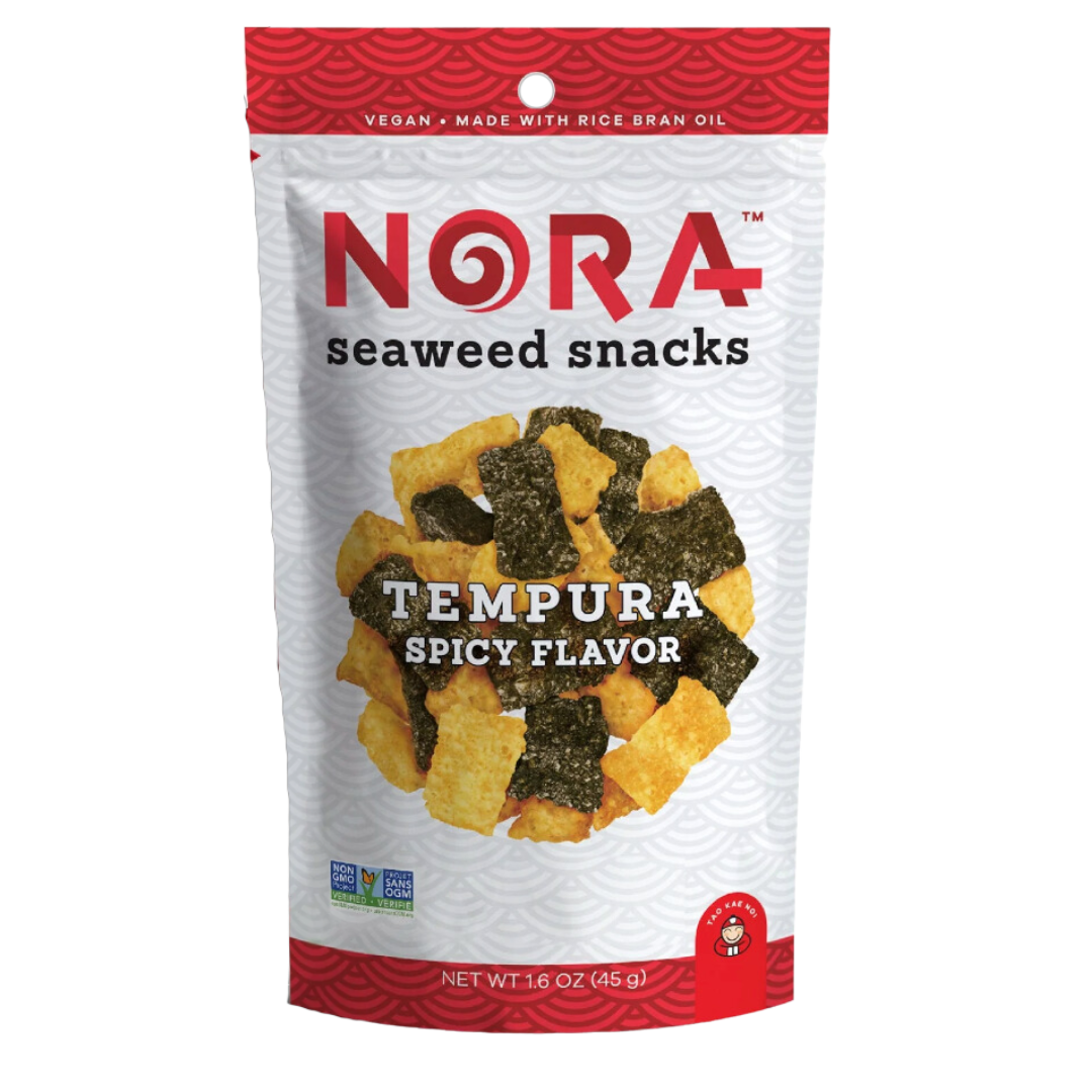 Nora Spicy Tempura Seaweed Snack / 45g