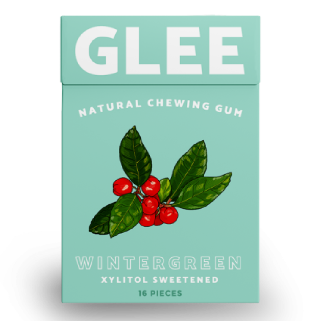 Glee Wintergreen Chewing Gum / 16pc