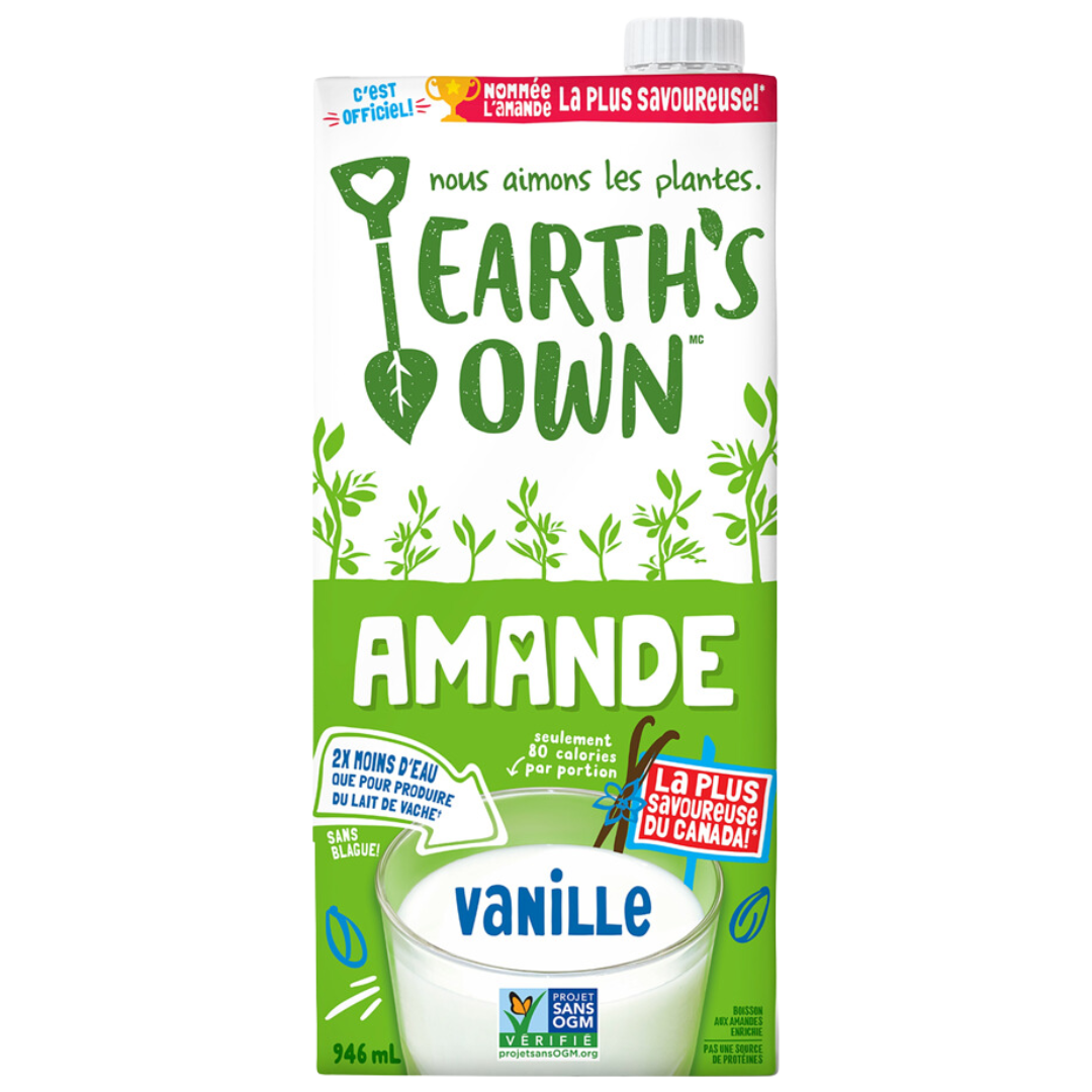 Earth's Own Vanilla Almond Milk / 946 ml