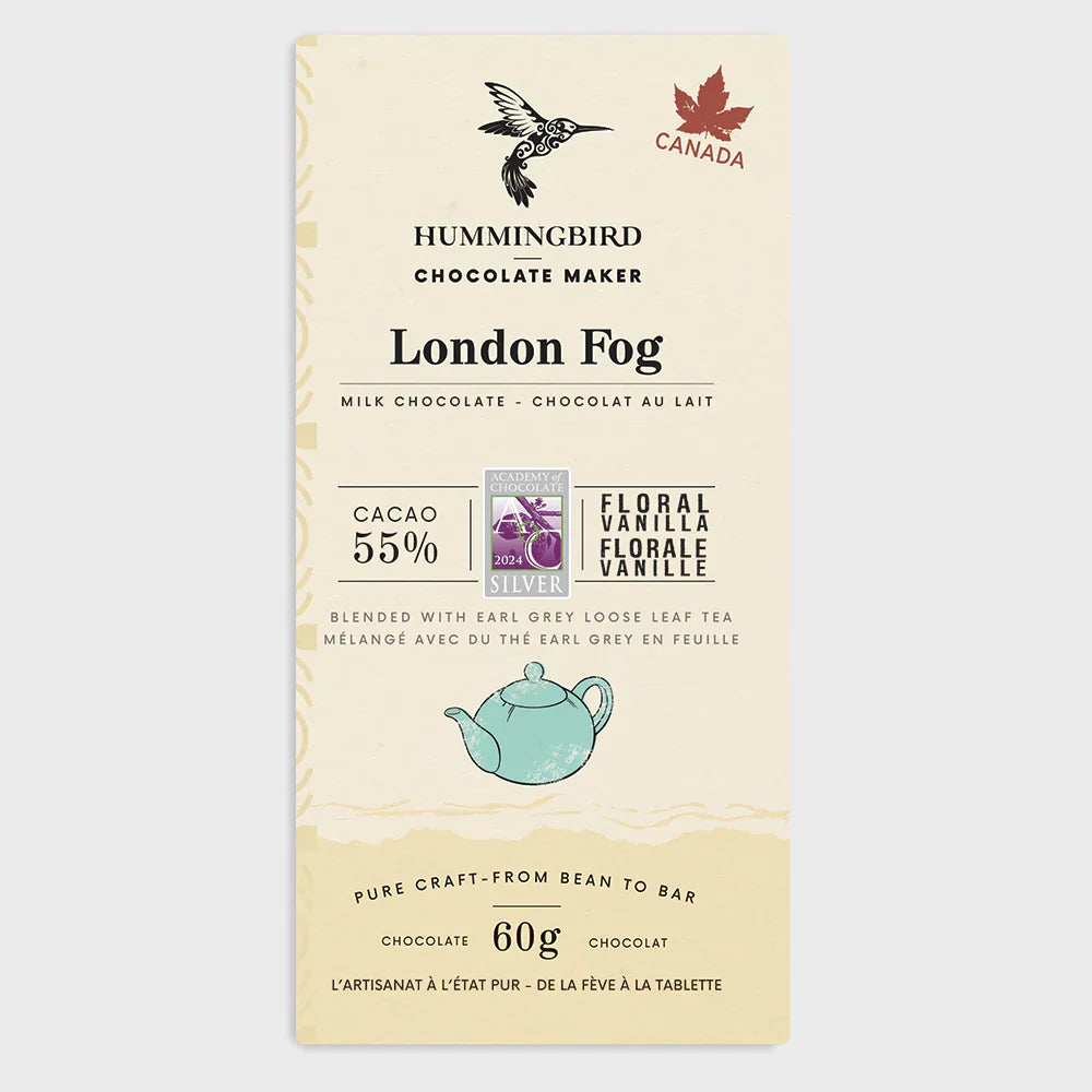 Hummingbird London Fog Chocolate 55% / 30g