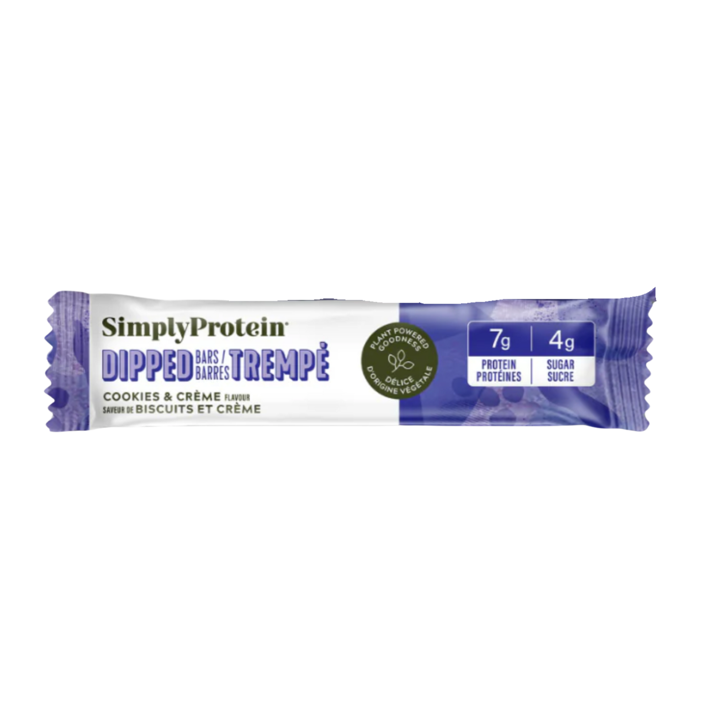 Simply Protein Dipped Cookies & Cream Bar / 25g