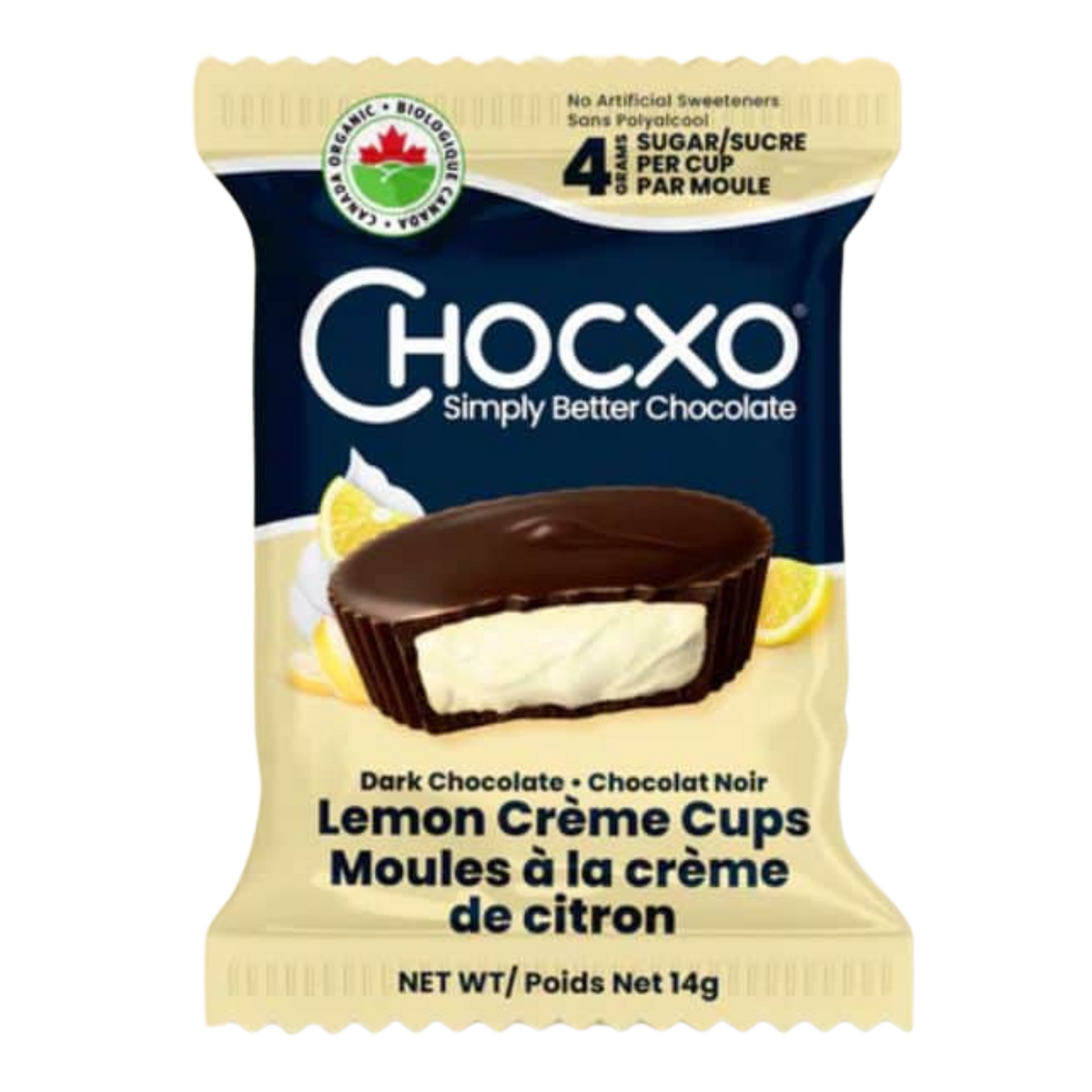 Chocxo Lemon Crème Cups / 14g