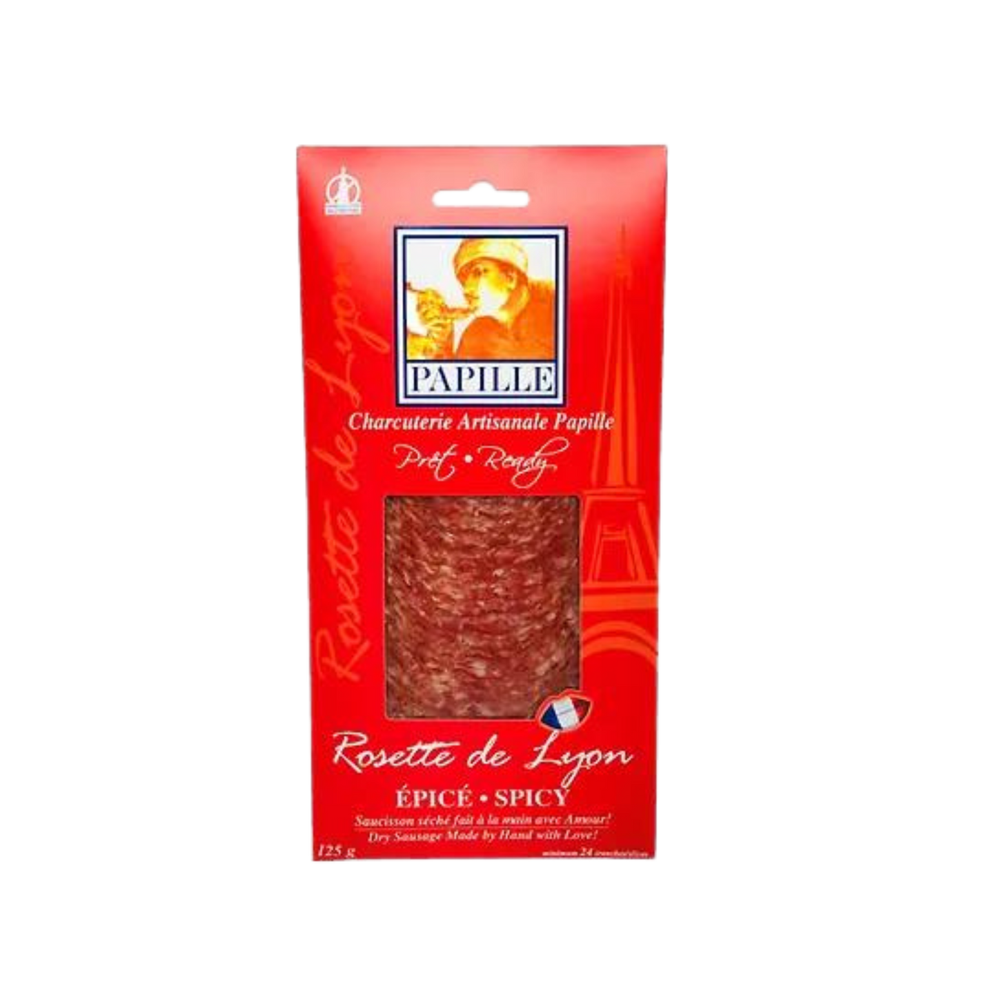 Papille Rosette de Lyon Spicy / 125g