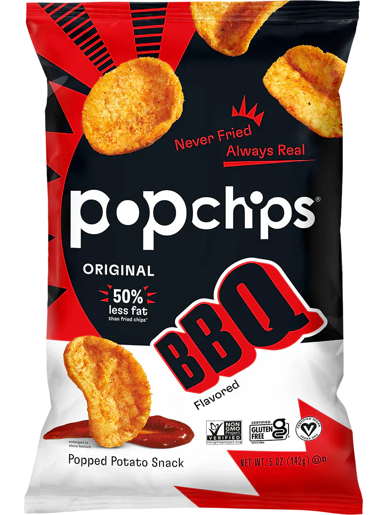 Pop Chips BBQ Sautéed Potato Snack / 142g