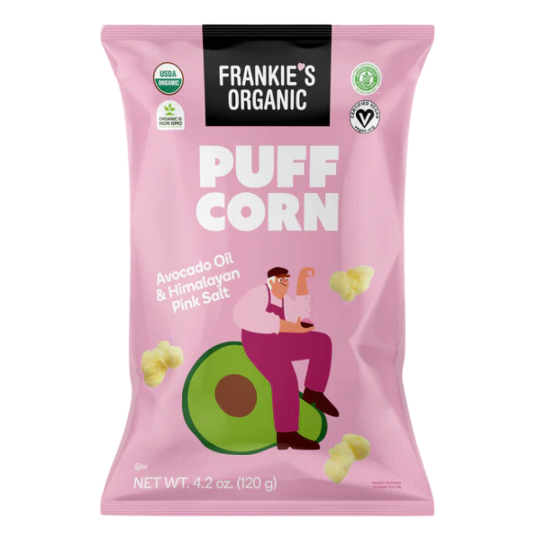 Frankie's Avocado Oil and Himalayan Salt Puff Corn / 120g