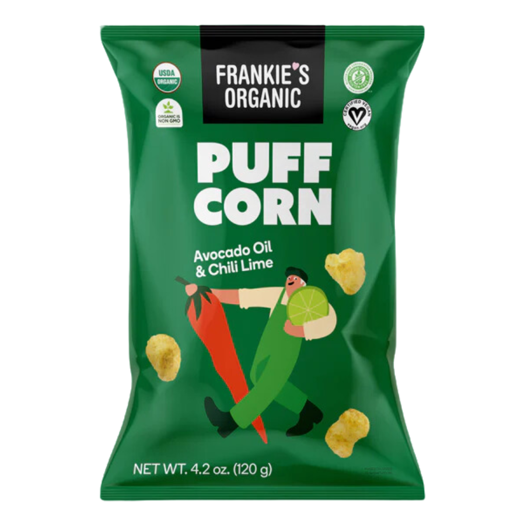 Frankie's Chili Lime Avocado Oil Puff Corn / 120g